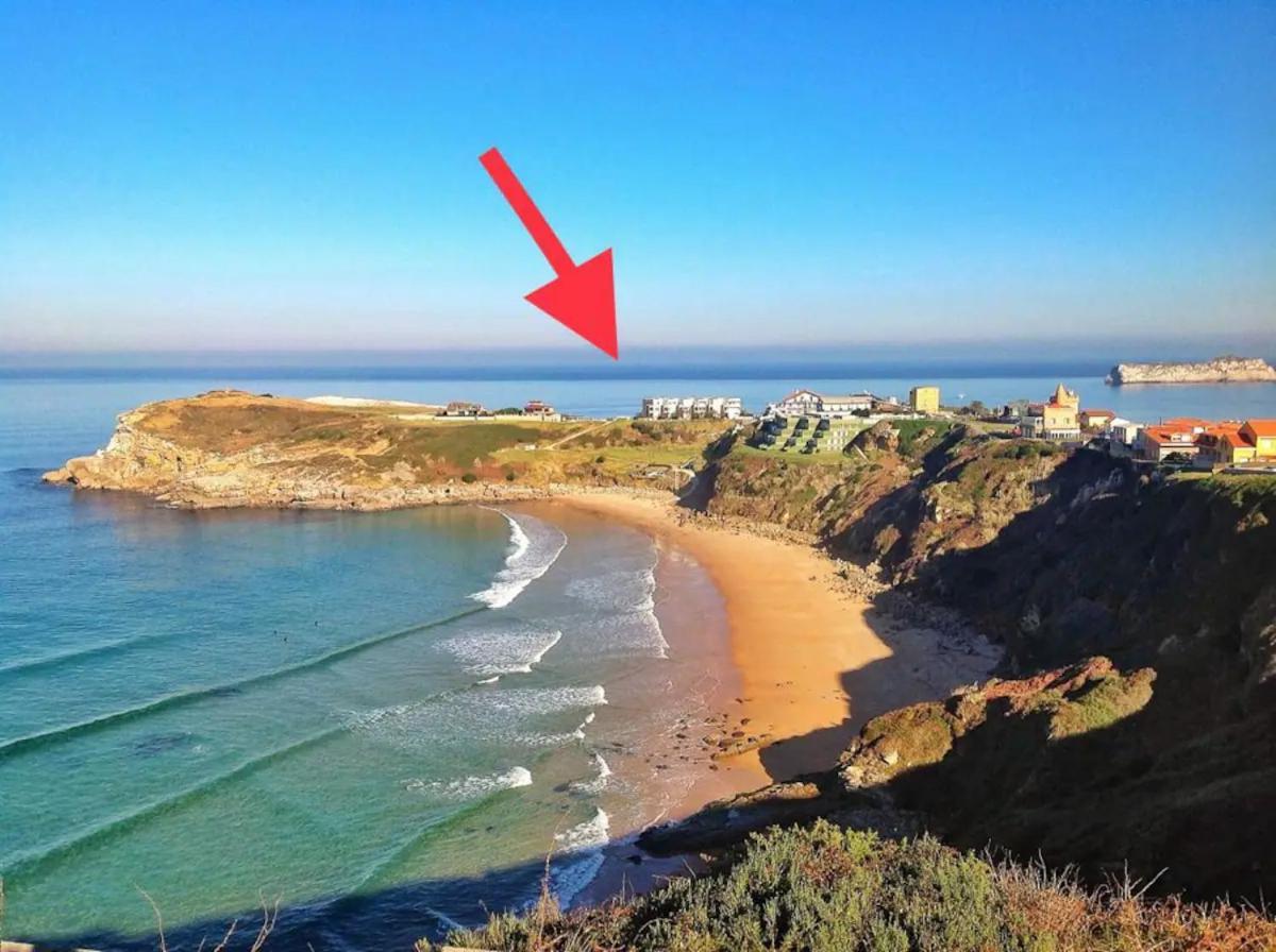 Apartamento Sunset Con Vistas Playa De Los Locos Suances Extérieur photo